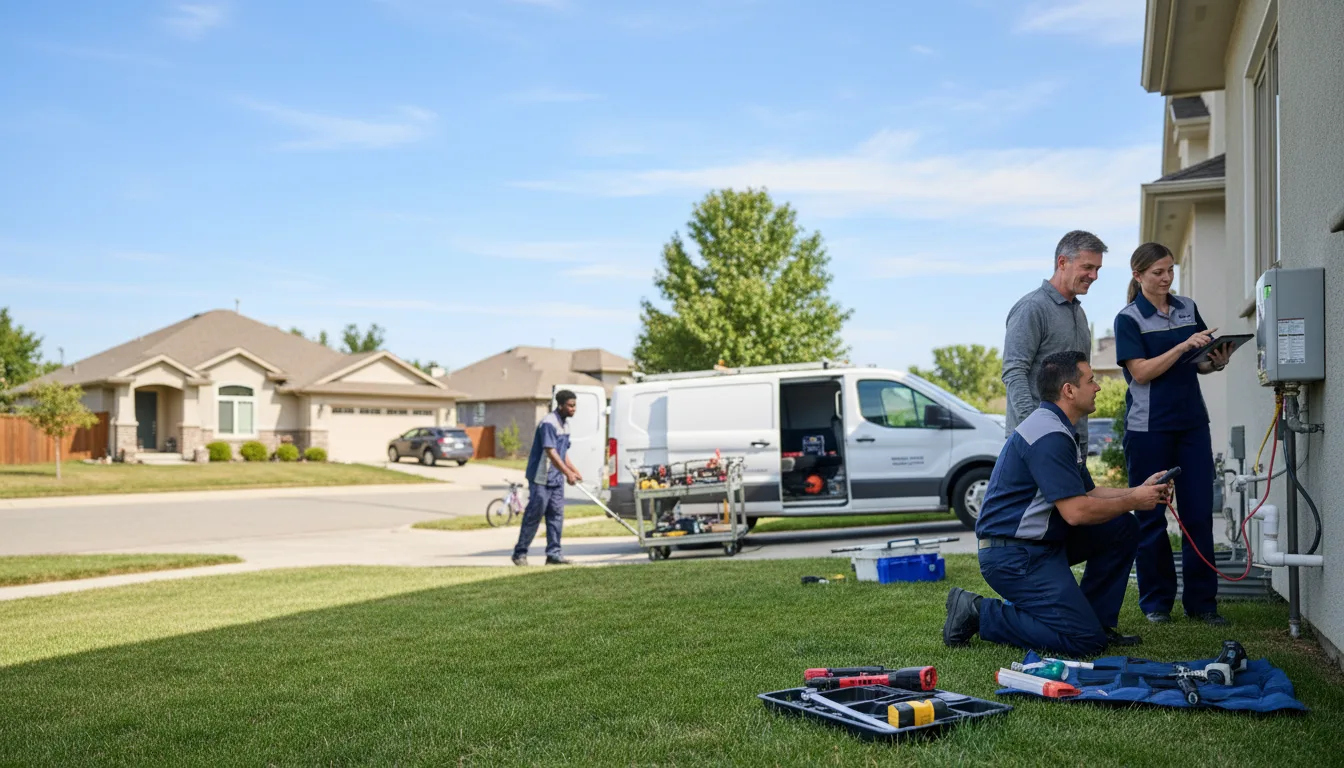 Tankless water heater service in Oakley, ID